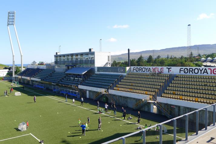 west stand