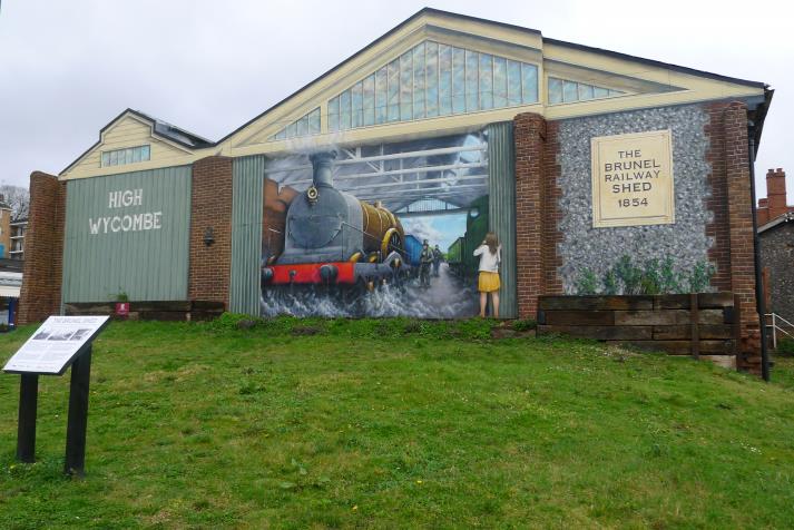 brunel railway shed