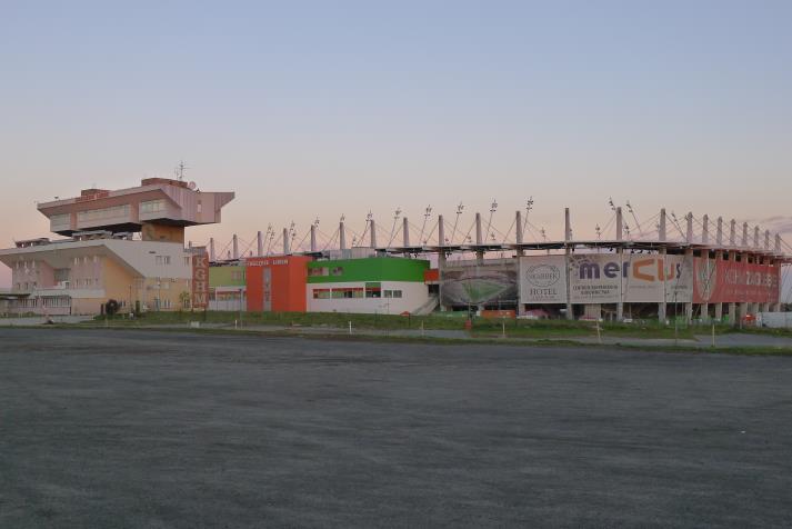 dialog arena, outside
